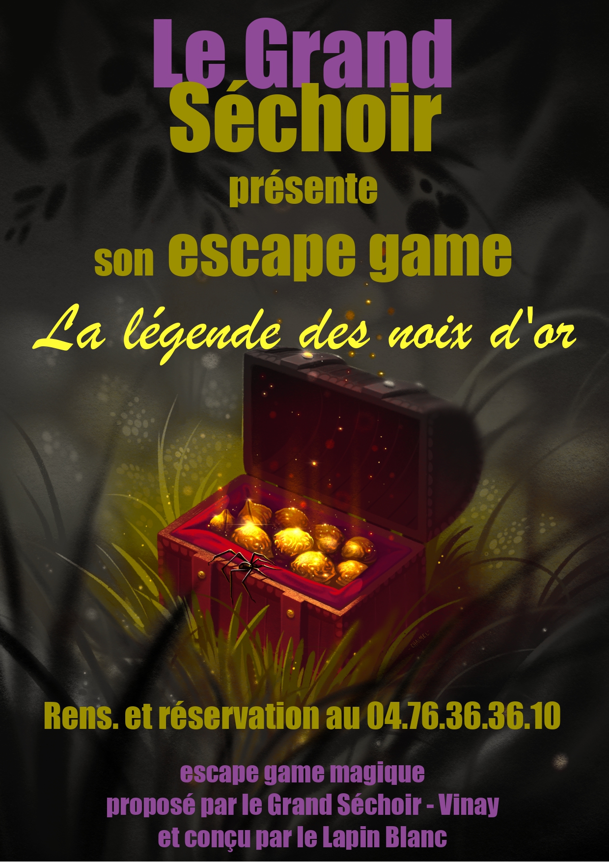 ESCAPE GAME : LA LÉGENDE DES NOIX D'OR - Mairie de Vinay