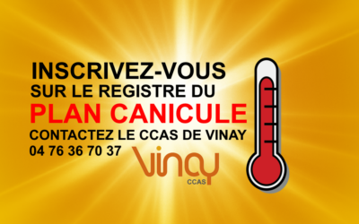 Inscription sur le registre « fortes chaleurs et canicule 2024 »