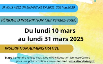 Inscription scolaire Maternelle Le Séquoïa 2025-2026